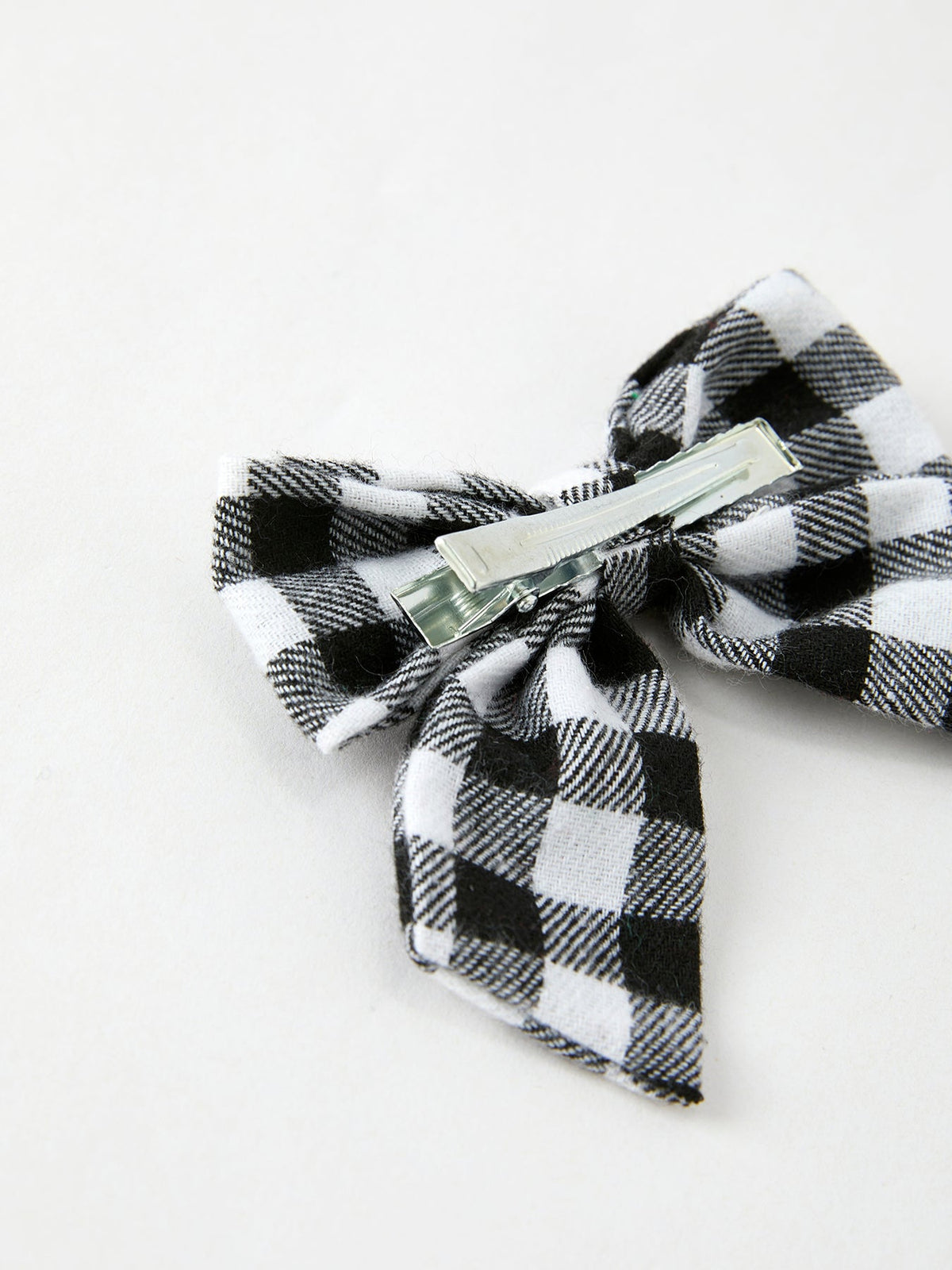 Rylee Faith Designs - Winter Christmas Plaid Bow Hair Clip - alternate view 11