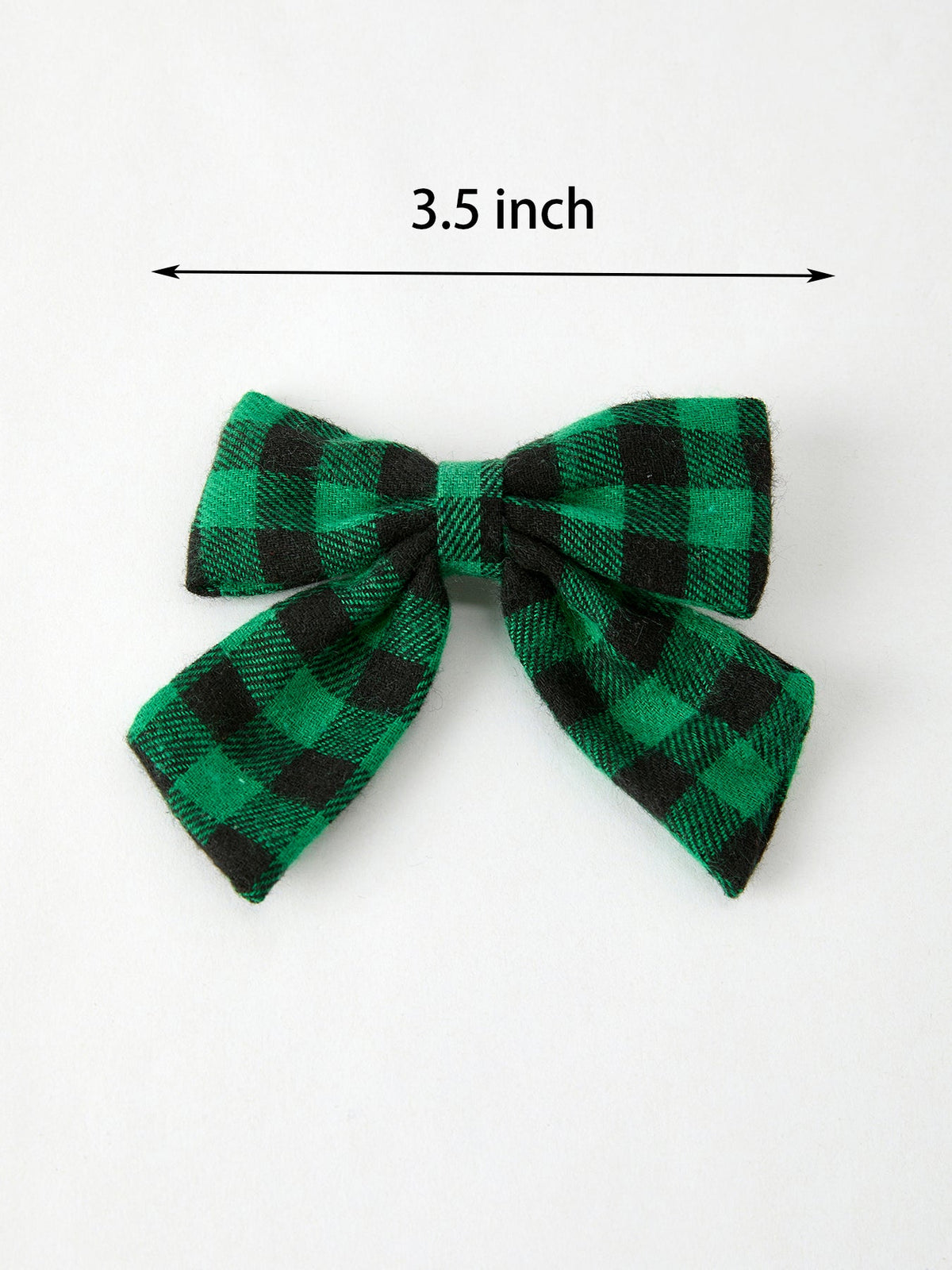 Rylee Faith Designs - Winter Christmas Plaid Bow Hair Clip - alternate view 12