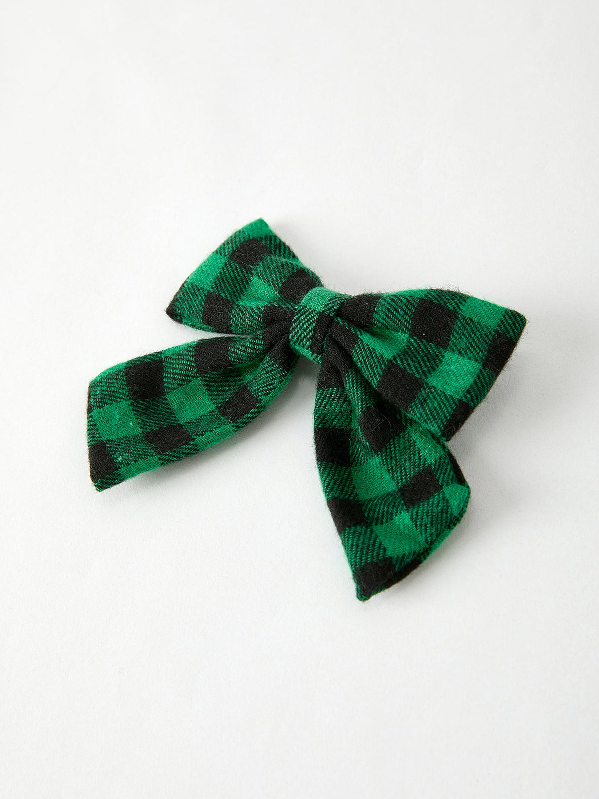 Rylee Faith Designs - Winter Christmas Plaid Bow Hair Clip - alternate view 13