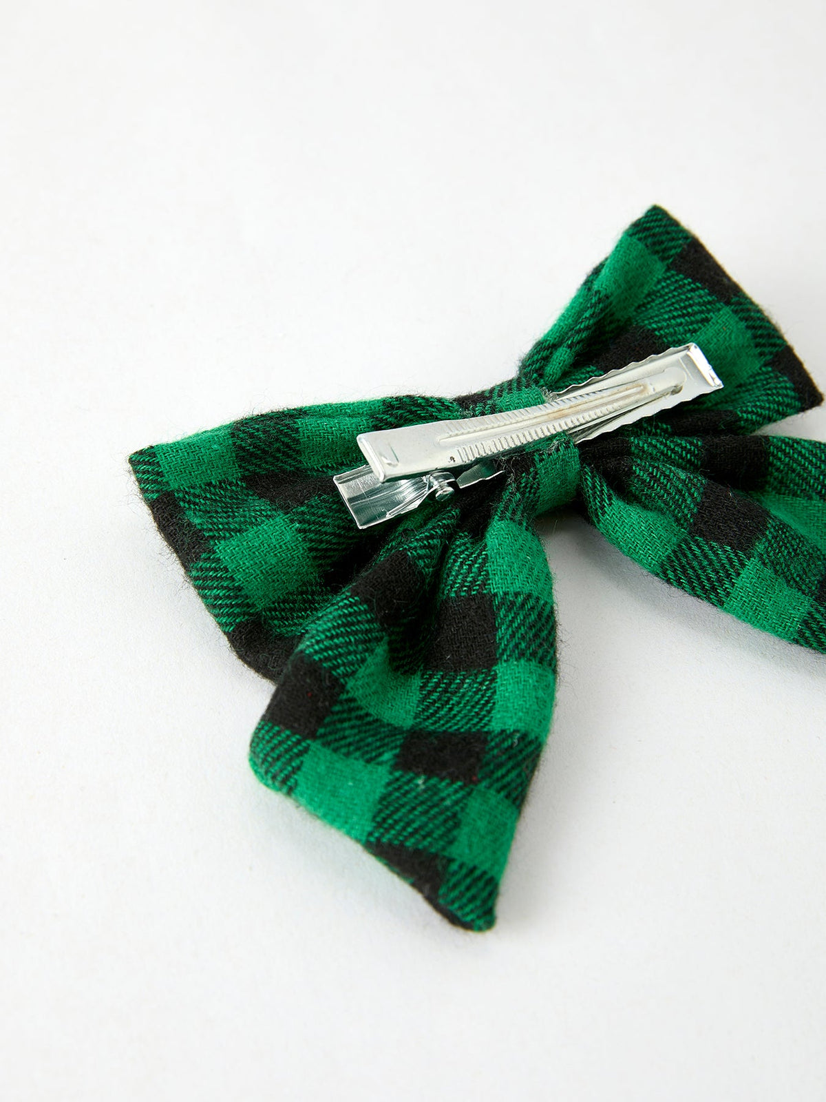 Rylee Faith Designs - Winter Christmas Plaid Bow Hair Clip - alternate view 16