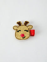Rylee Faith Designs - Winter Christmas Girls Hair Clips 1.8 Inch - alternate view 8