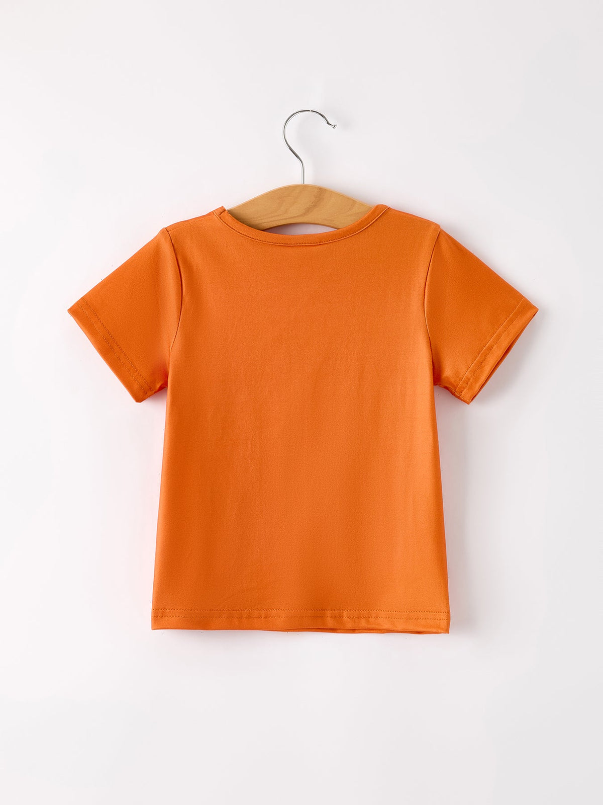 Rylee Faith Designs - Fall Thanksgiving/Halloween Leopard Short sleeve O-neck T-shirt - alternate view 2