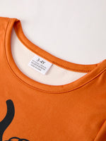Rylee Faith Designs - Fall Thanksgiving/Halloween Leopard Short sleeve O-neck T-shirt - alternate view 3