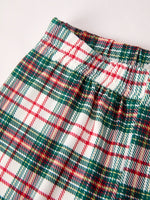 Rylee Faith Designs - Christmas Plaid Smocking Embroidered Boys Set - alternate view 8