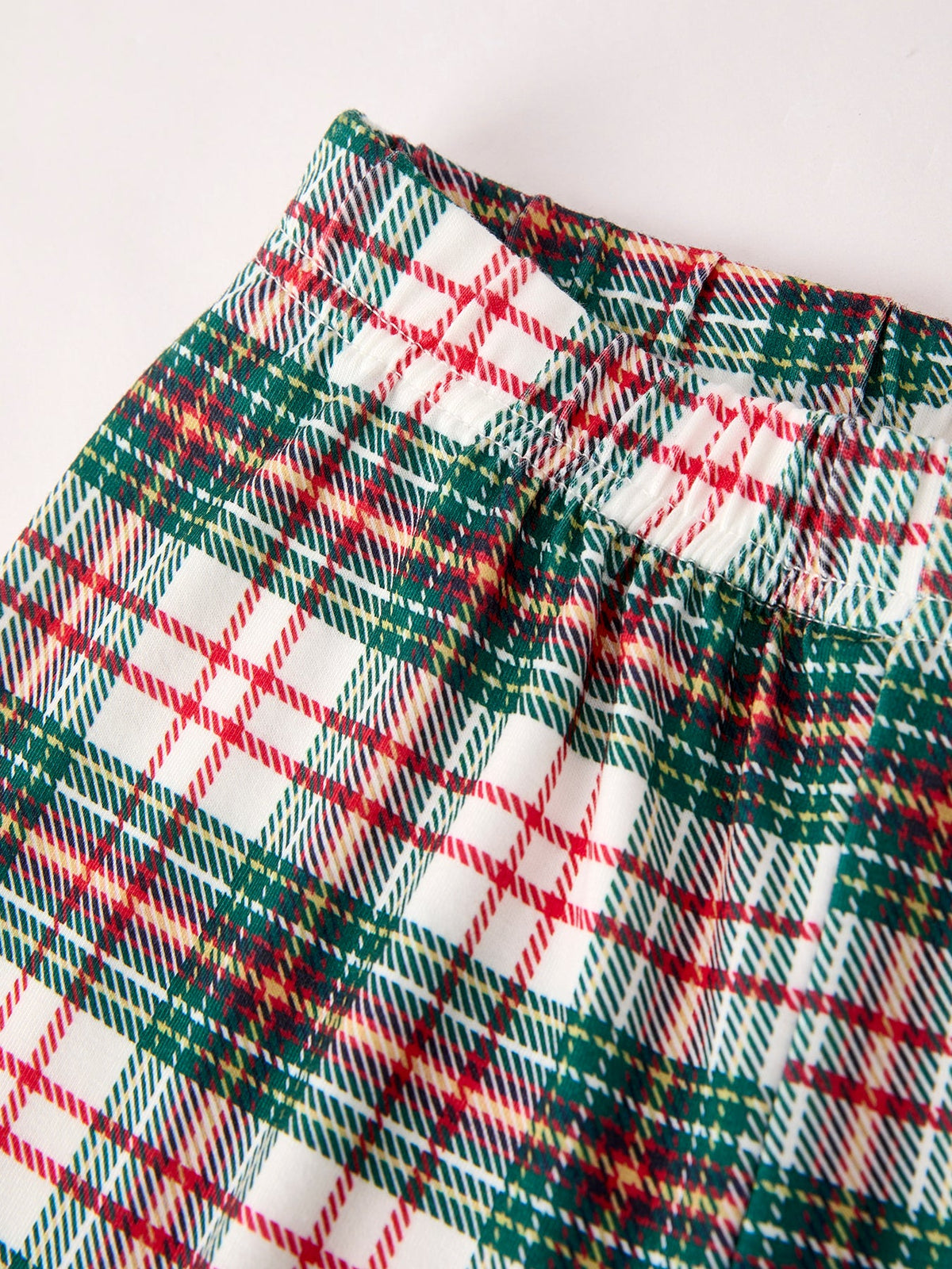Rylee Faith Designs - Christmas Plaid Smocking Embroidered Boys Set - alternate view 8