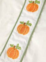 Rylee Faith Designs - Fall Halloween & Thanksgiving Applique Plaid Boys Bloomers Romper Set - alternate view 10