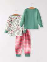 Rylee Faith Designs - Christmas 3 Piece Girls Pajama Set - alternate view 12