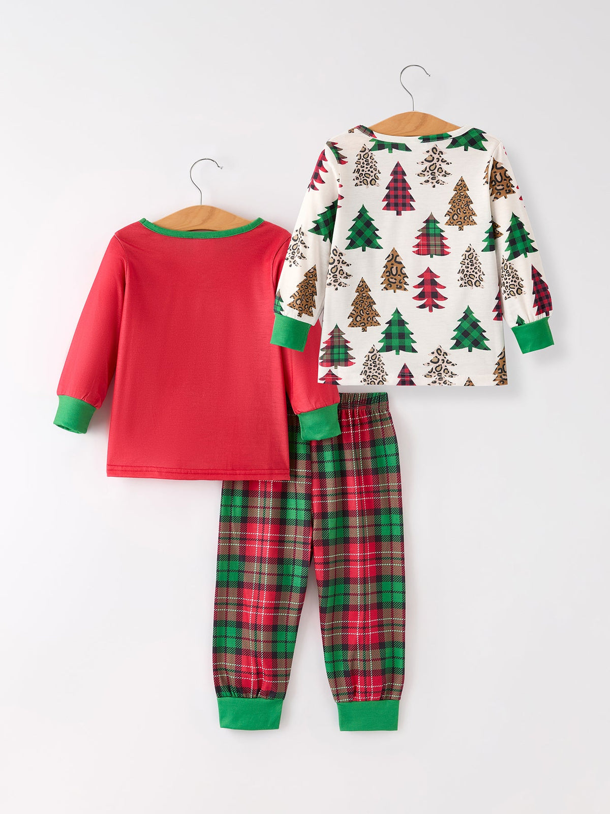 Rylee Faith Designs - Christmas 3 Piece Girls Pajama Set - alternate view 3