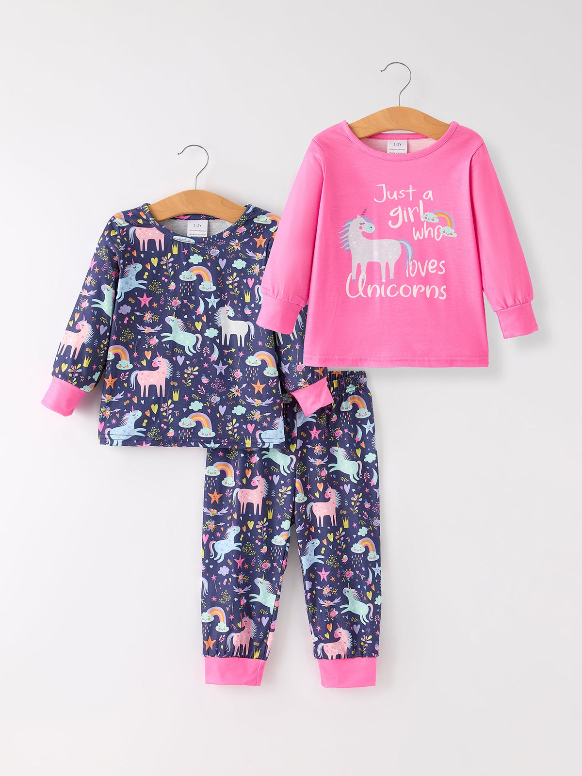 Rylee Faith Designs - Christmas 3 Piece Girls Pajama Set - alternate view 15
