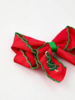 Rylee Faith Designs - Winter Christmas tree Hair Clip - alternate view 5