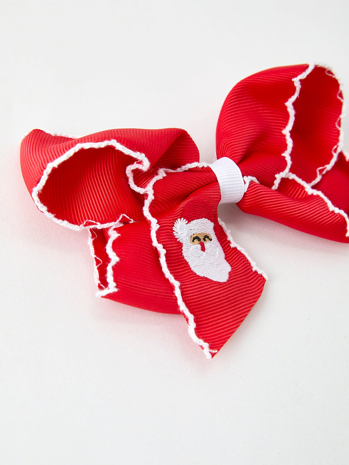 Rylee Faith Designs - Winter Christmas Santa Hair Clip 4.3inch - alternate view 8