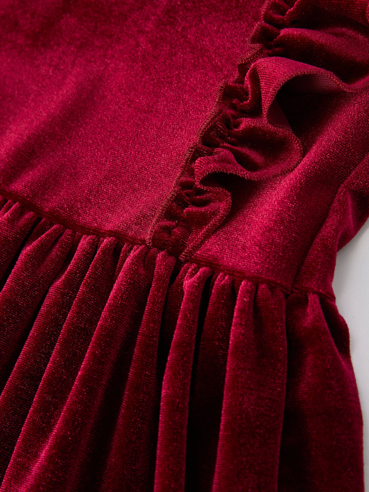 Rylee Faith Designs - Autumn Velvet Girls Dress-Multiple colors available - alternate view 10