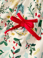 Rylee Faith Designs - Toddler Girls Christmas Dress – Holiday Floral Print Outfit with Pockets - alternate view 4