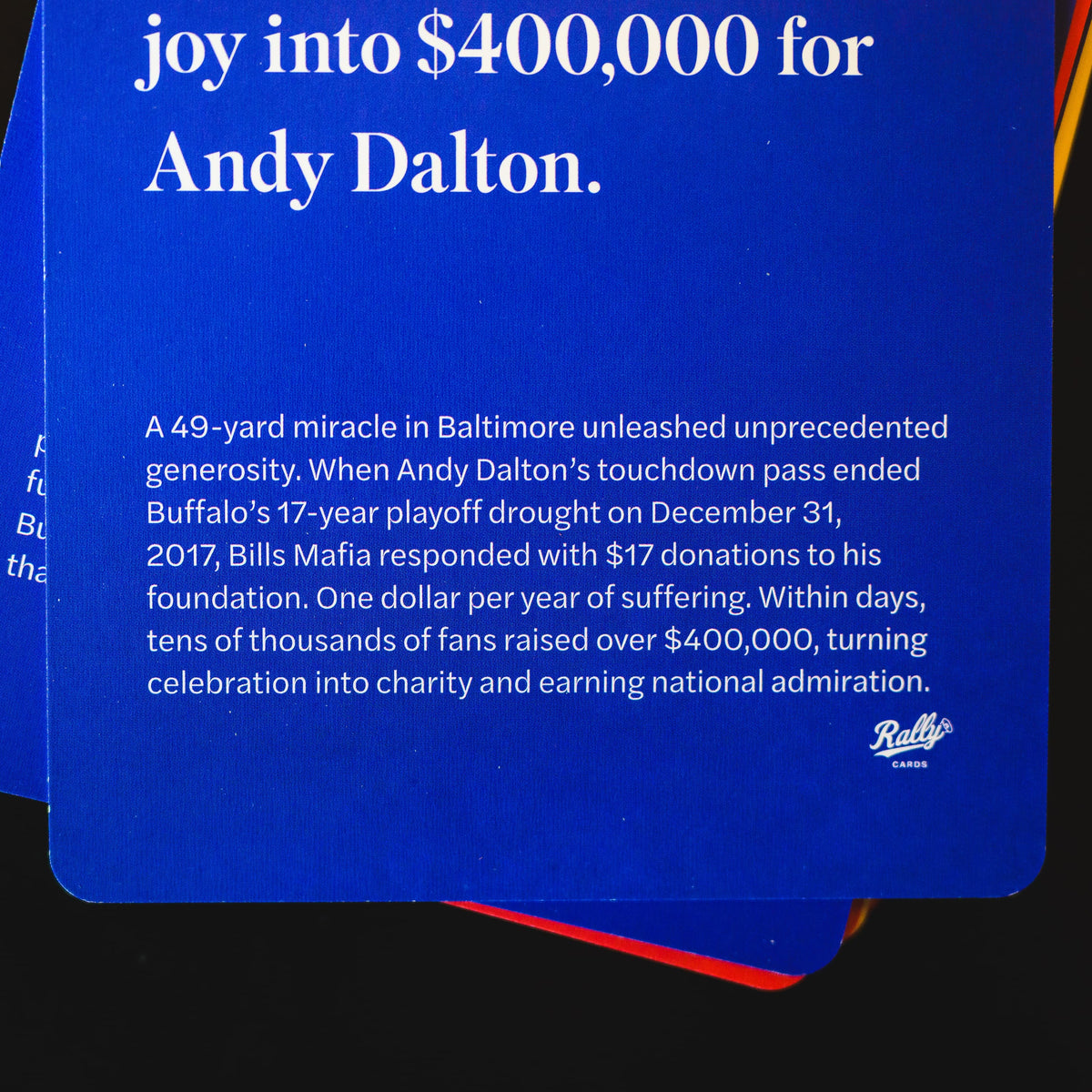 Buffalo Football RallyCards - Additional Product View 11