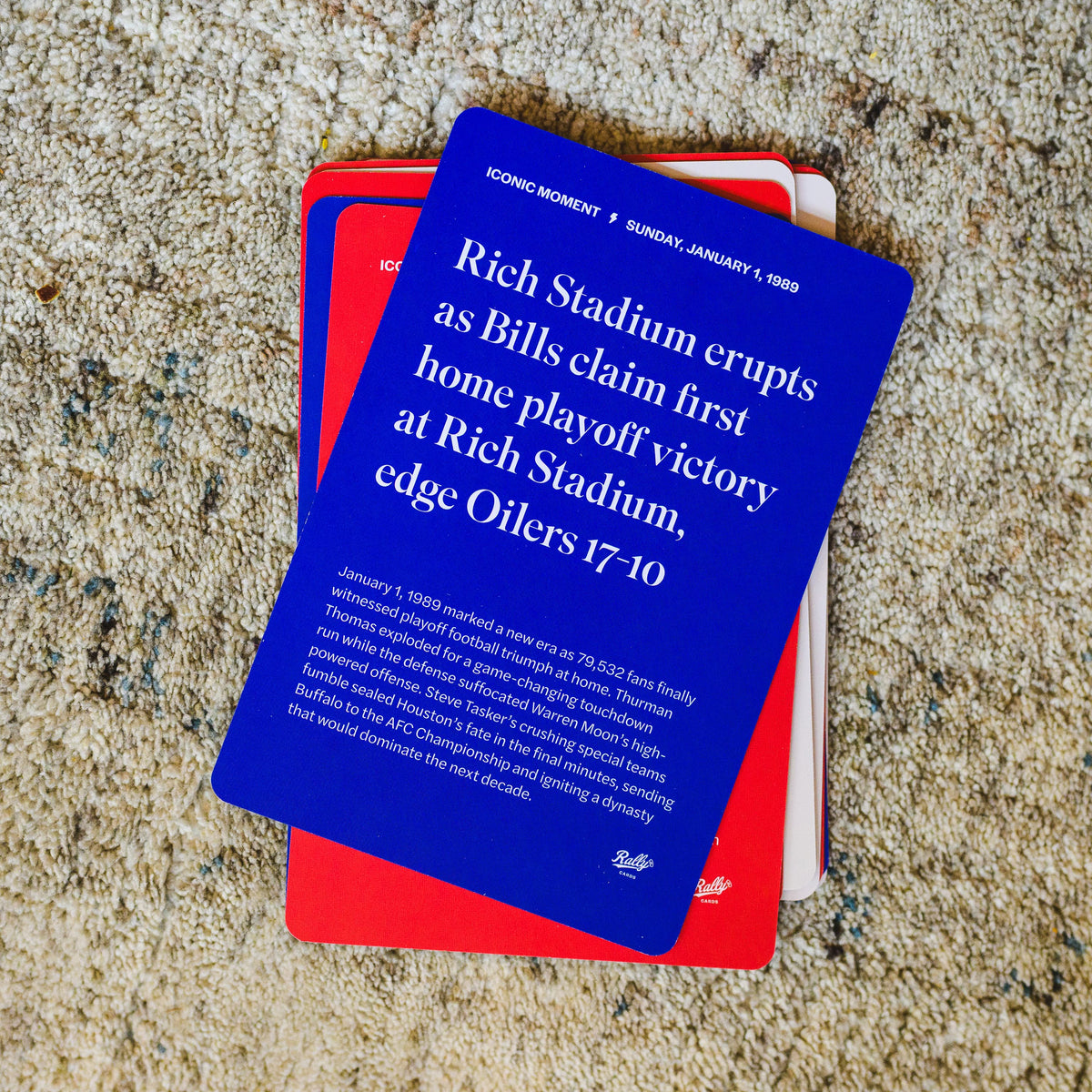 Buffalo Football RallyCards - Additional Product View 13