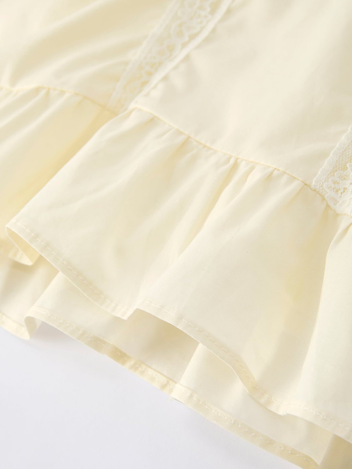 Rylee Faith Designs - Embroidered Lace Girls' Short-sleeved Dress - alternate view 9