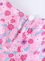 Rylee Faith Designs - Mommy & Me Baby Girls Romper-Spring Floral Print - alternate view 7