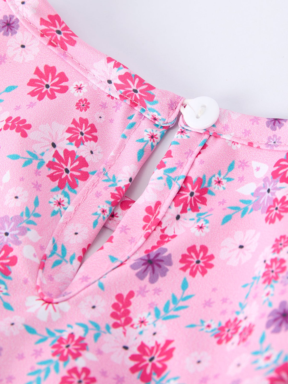 Rylee Faith Designs - Mommy & Me Baby Girls Romper-Spring Floral Print - alternate view 7