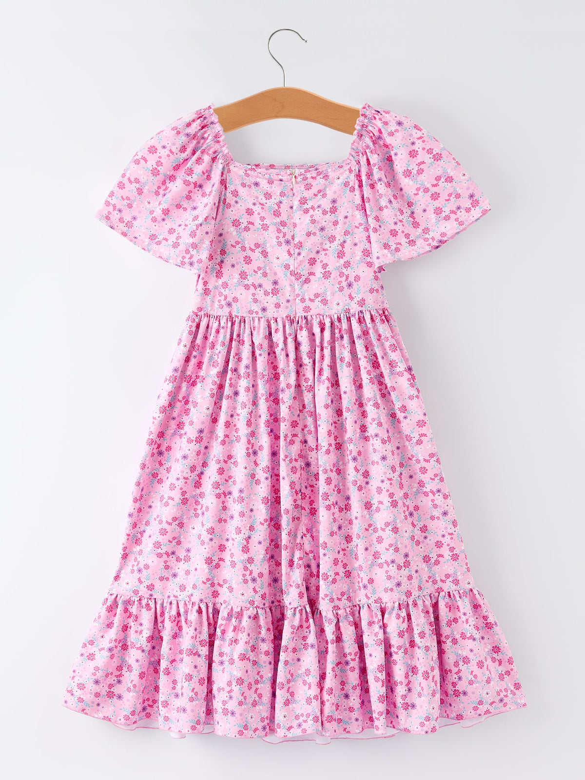Rylee Faith Designs - Mommy & Me Adult Dress – Spring Floral Print - alternate view 3