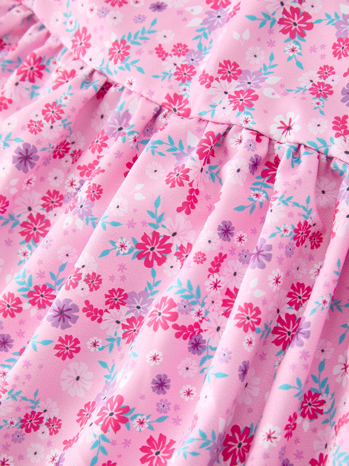 Rylee Faith Designs - Mommy & Me Adult Dress – Spring Floral Print - alternate view 6