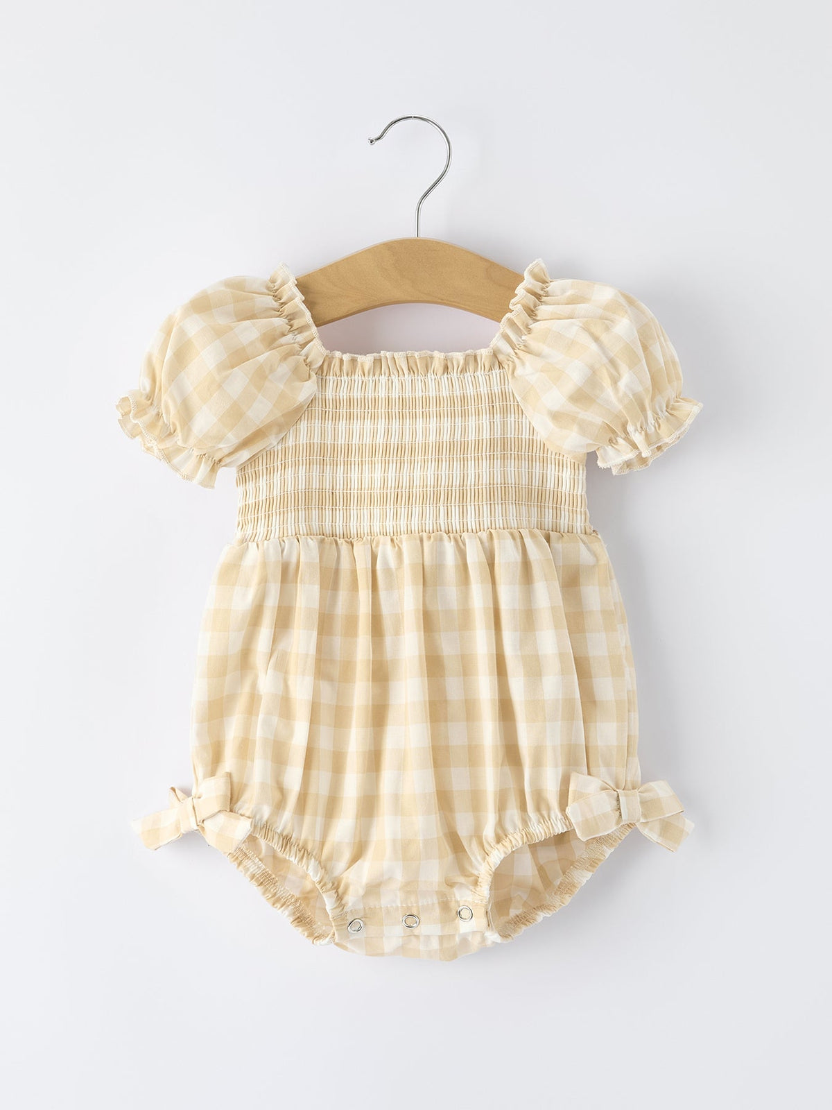Rylee Faith Designs - Mommy & Me Plaid Girl Romper - alternate view 2