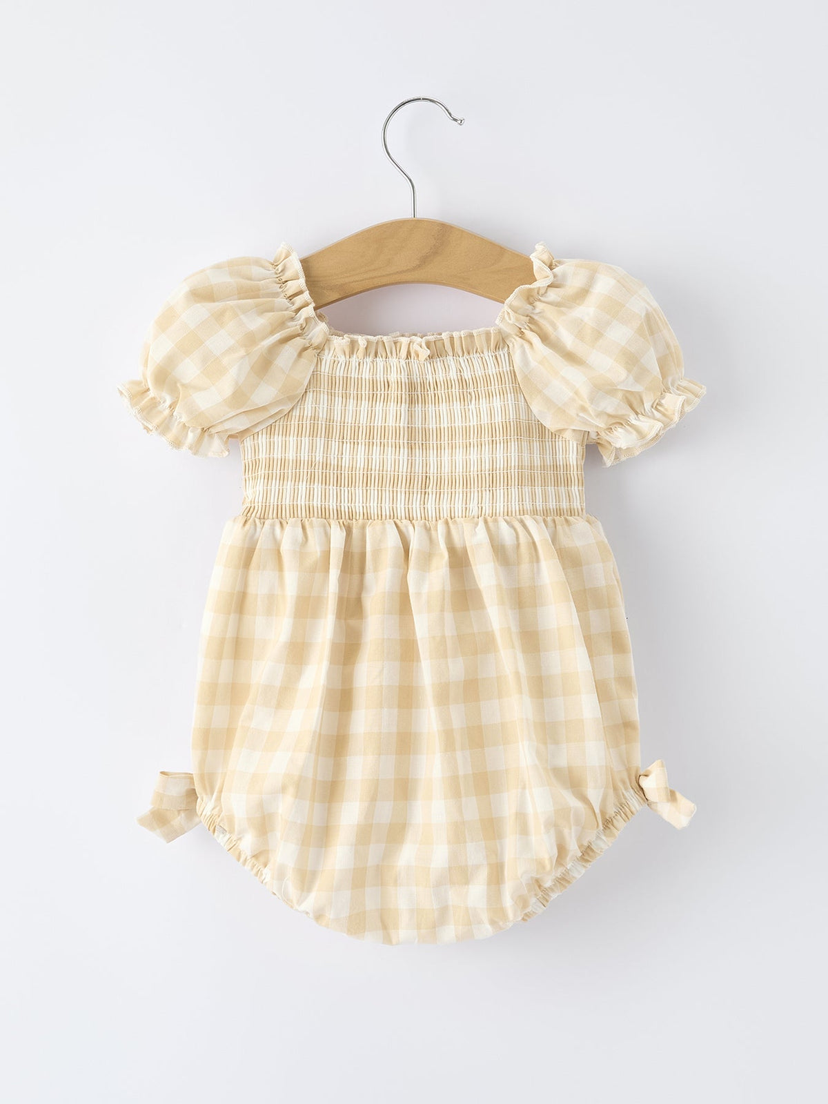 Rylee Faith Designs - Mommy & Me Plaid Girl Romper - alternate view 3
