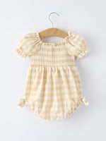 Rylee Faith Designs - Mommy & Me Plaid Girl Romper - alternate view 3