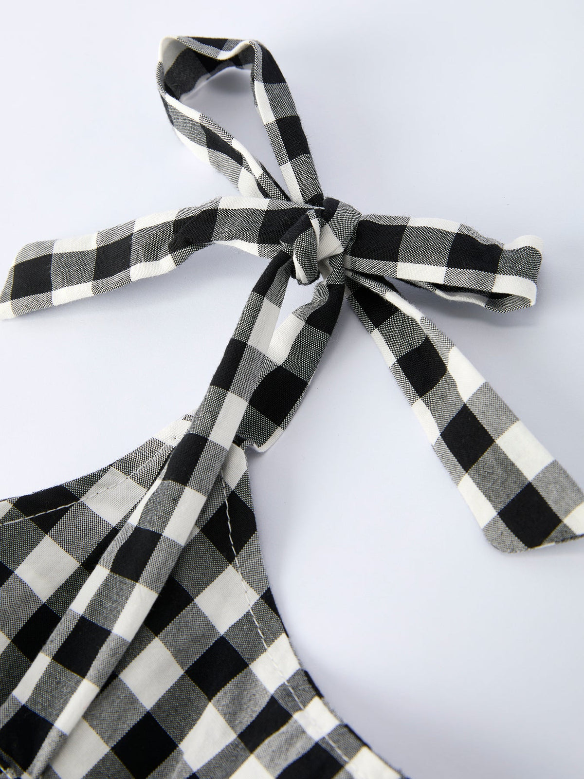 Rylee Faith Designs - Mommy & Me Plaid Girl Smocked Ruffle Dress - alternate view 7