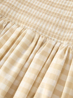 Rylee Faith Designs - Mommy & Me Adult Plaid Smocked Dress - alternate view 7
