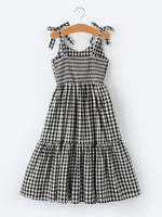 Rylee Faith Designs - Mommy & Me Adult Plaid Smocked Dress - alternate view 5