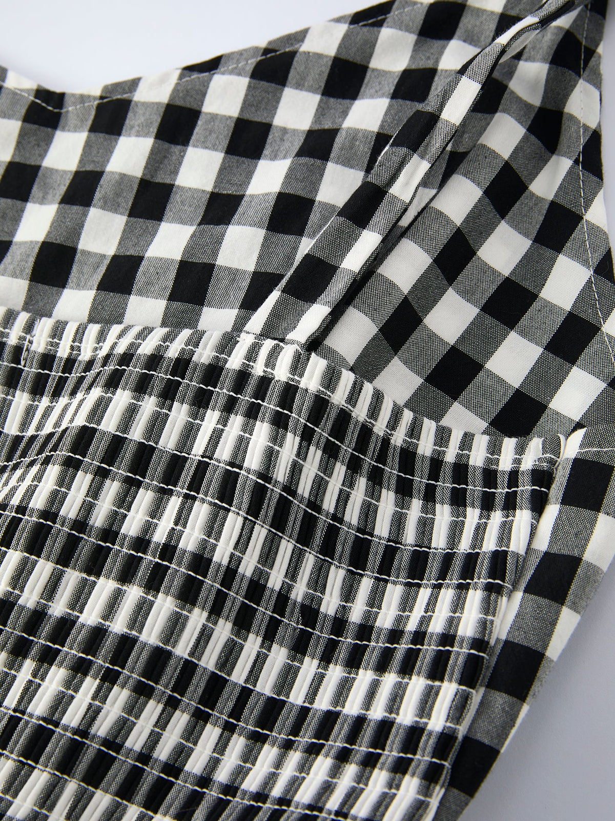 Rylee Faith Designs - Mommy & Me Adult Plaid Smocked Dress - alternate view 7