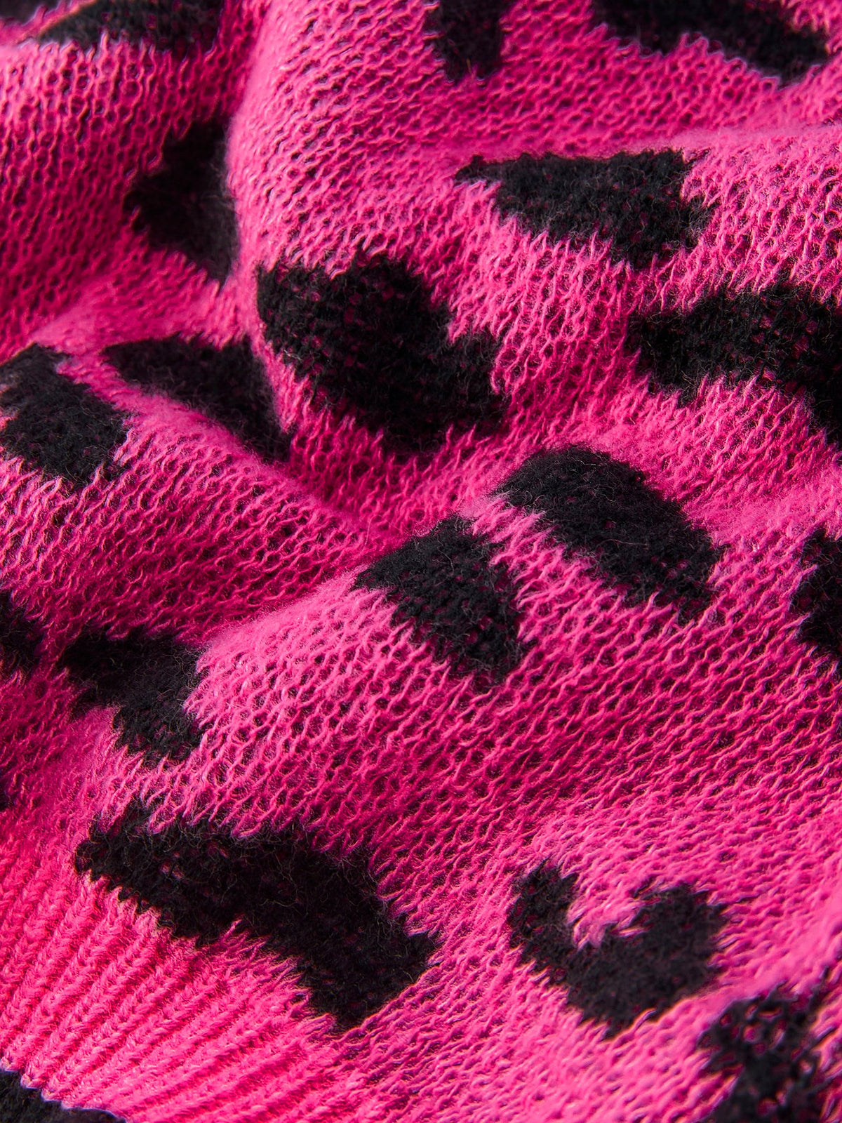 Rylee Faith Designs - Fall Leopard Bow Girls Knit Cardigan - alternate view 5