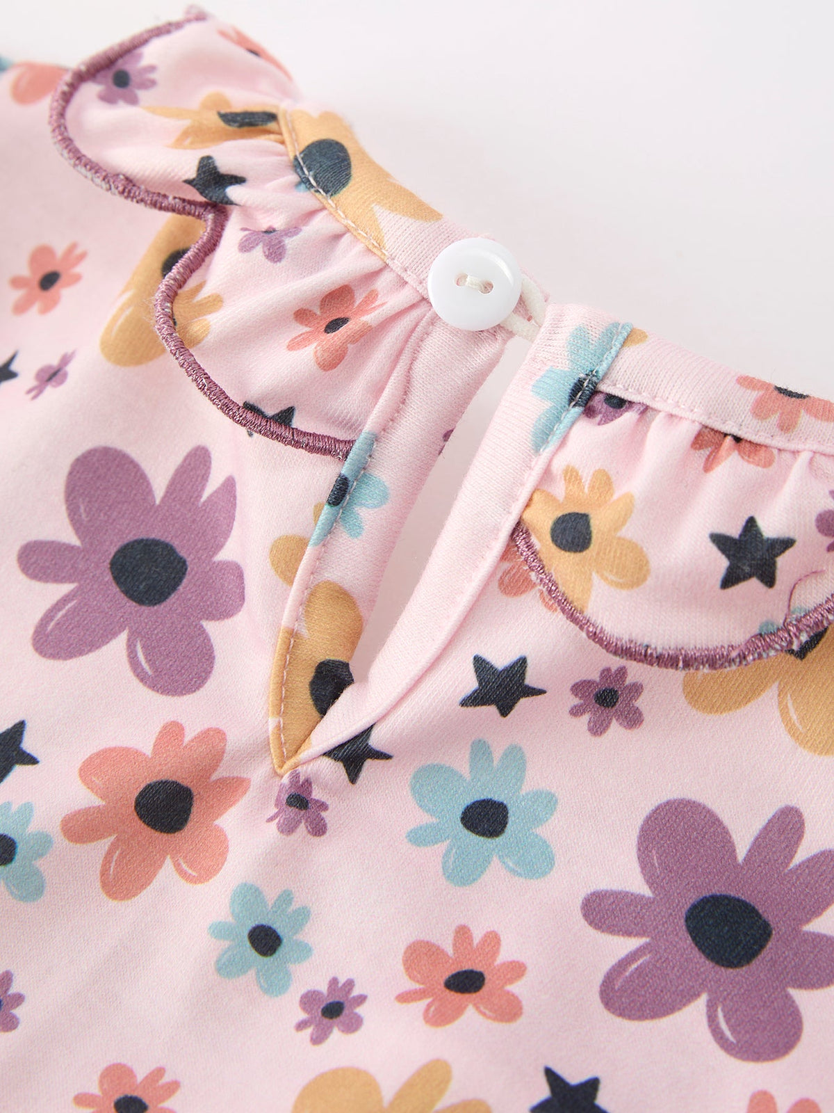 Rylee Faith Designs - Halloween Thanksgiving Pumpkin Floral Bow Bloomer Set - alternate view 6