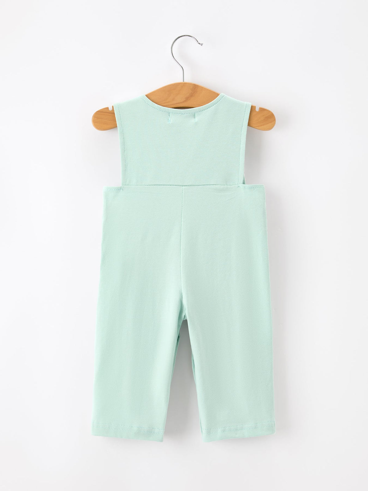 Rylee Faith Designs - Western Horse Embroidery Boys Jonjon Sleeveless Romper - alternate view 2