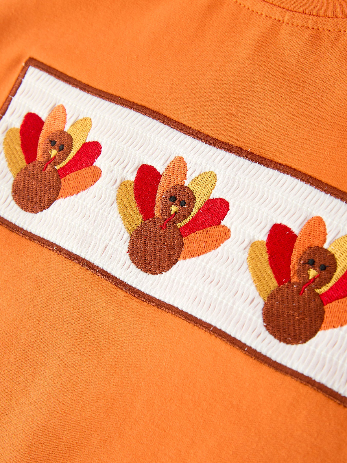 Rylee Faith Designs - Thanksgiving Turkey Plaid Boys Pants Set - alternate view 12