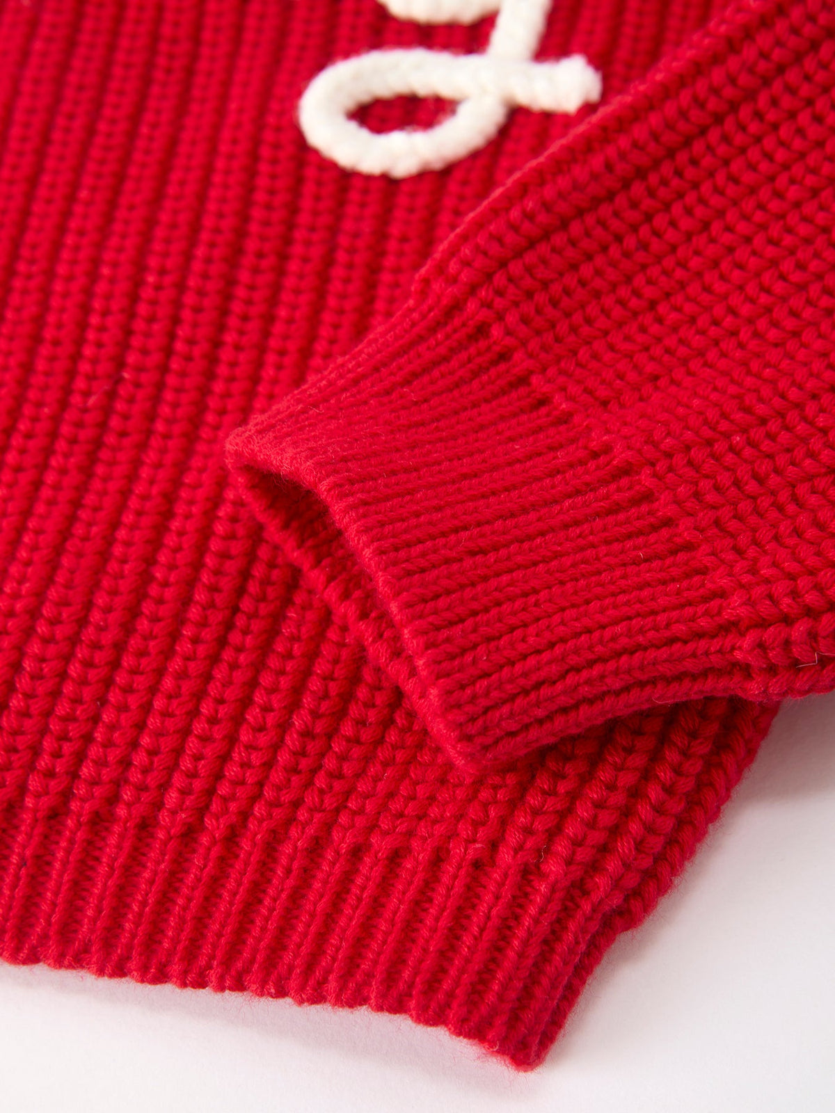 Rylee Faith Designs - Mom and Me Winter Christmas Red "merry" Pullover Sweater - alternate view 15