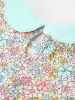 Rylee Faith Designs - Mint Floral Girl Dress Petals Collar - alternate view 5