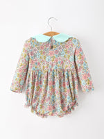 Rylee Faith Designs - Mint Floral Baby Bubble Petals Collar - alternate view 2