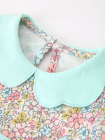Rylee Faith Designs - Mint Floral Baby Bubble Petals Collar - alternate view 3