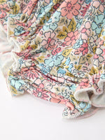 Rylee Faith Designs - Mint Floral Baby Bubble Petals Collar - alternate view 4