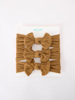 Rylee Faith Designs - Baby Girl Bow Headband Same Color 3 Piece Set - alternate view 20