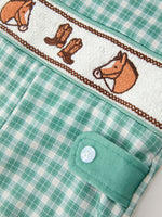 Rylee Faith Designs - Western Plaid Horse Boy JonJon - alternate view 9