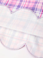 Rylee Faith Designs - Halloween Plaid Bat Smocked Girls Dress - alternate view 5