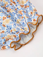 Rylee Faith Designs - Fall Floral Smocked Girls Bloomer Set - alternate view 10