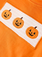 Rylee Faith Designs - Halloween Pumpkin Plaid Boys Pants Set - alternate view 4