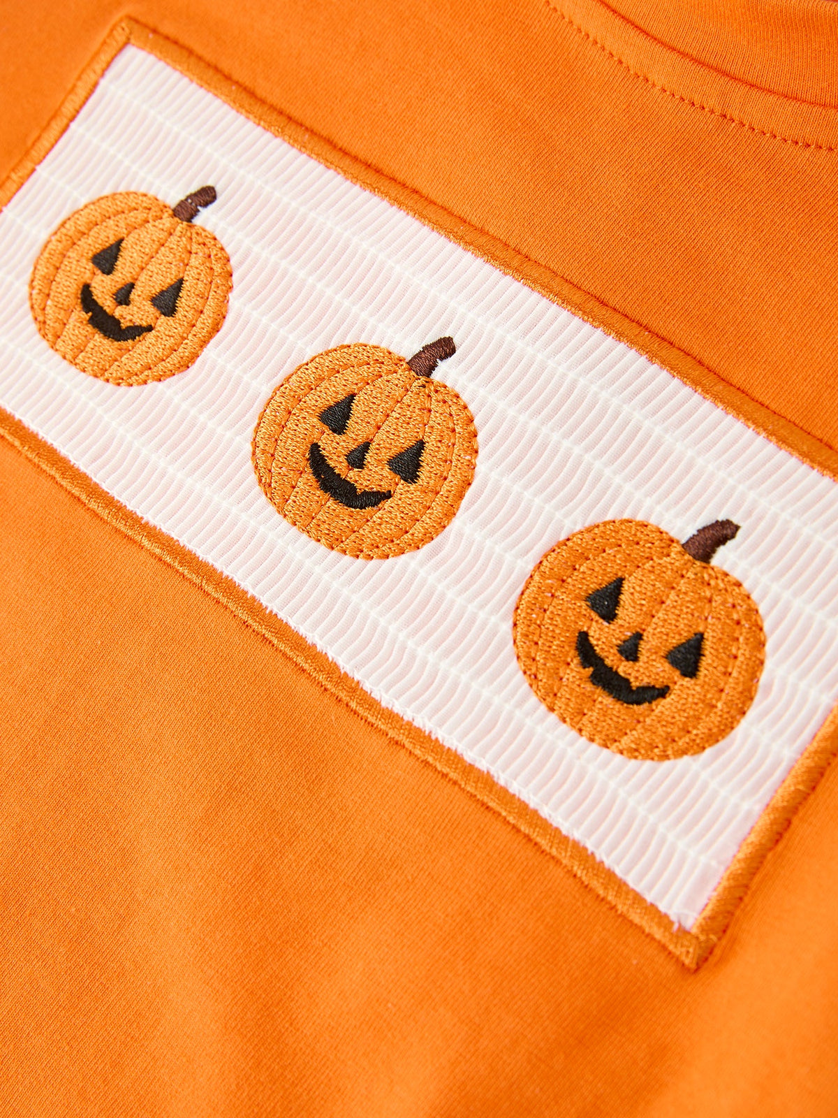 Rylee Faith Designs - Halloween Pumpkin Plaid Boys Pants Set - alternate view 4