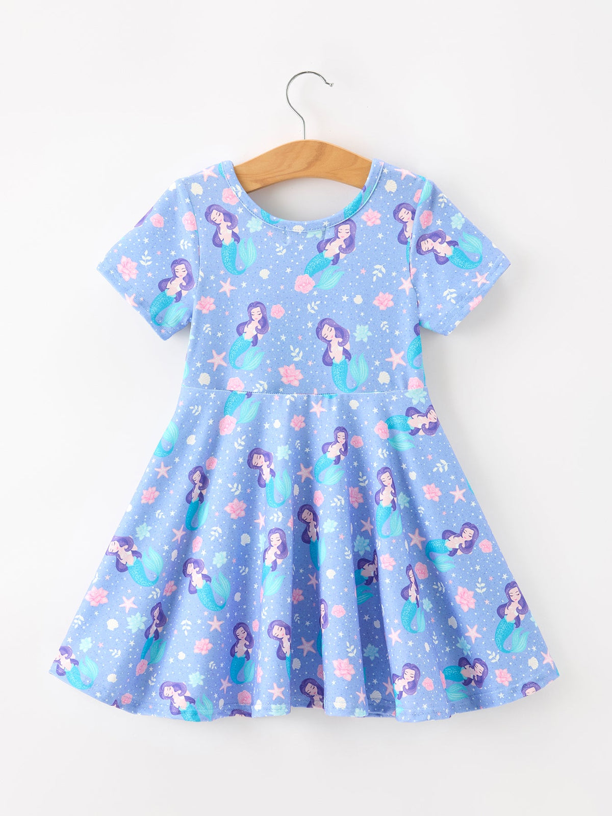 Rylee Faith Designs - Ocean Fantasy Twirl Girls Dress - alternate view 2