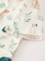 Rylee Faith Designs - Puppy Floral Twirl Girls Dress - alternate view 4