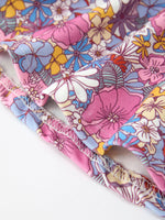 Rylee Faith Designs - Fall Vintage Floral Print Girls Long Sleeve Twirl Dress - alternate view 11
