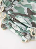 Rylee Faith Designs - Fall Camo Bow Girls Ruffle Bubble Romper - alternate view 5